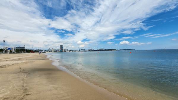 12일 개장한 포항 송도해수욕장. 황영우 기자