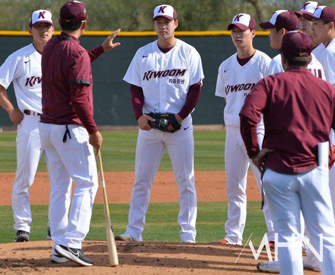 (미국 애리조나에서 스프링캠프를 진행한 한국프로야구(KBO)리그 키움 구단)