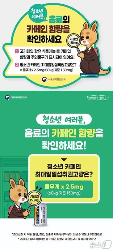 홍보물 예시.(식품의약품안전처 제공)