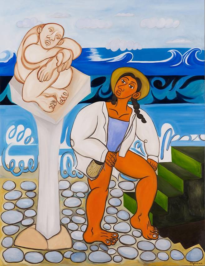 ▲ 니스, 112.1 x 145.5 x 3.0cm, Oil on Linen, 2022