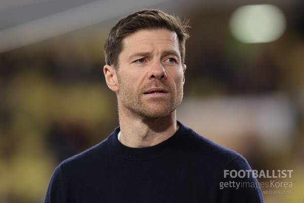 샤비 알론소 감독. 게티이미지코리아