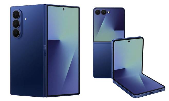 갤럭시 Z 폴드7·Z 플립7. 삼성전자 누리집 갈무리