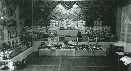 건진법사 전성배씨가 운영하는 서울 강남구 역삼동 법당 내부의 모습. 독자 제공