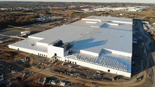 테네시주 스프링힐스 소재 얼티엄셀즈 공장 전경. <이미지=얼티엄셀즈>