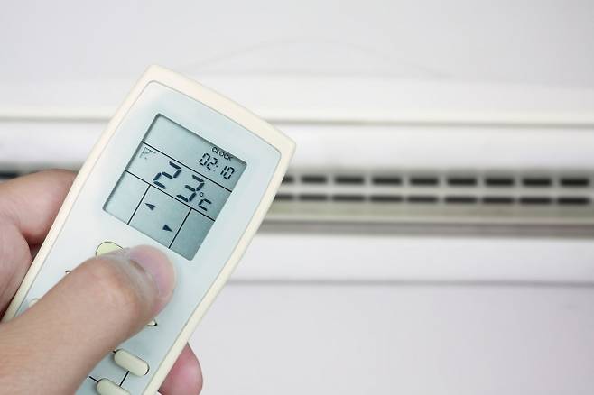 에어컨 자료 이미지. 123rf