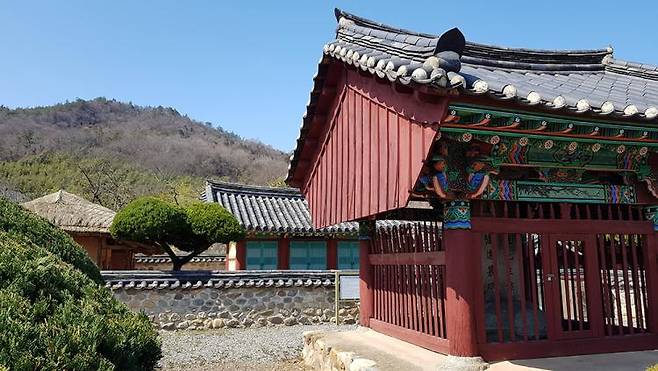 조광조 유배지 전경(전남 화순군 능주면 정암길 30)