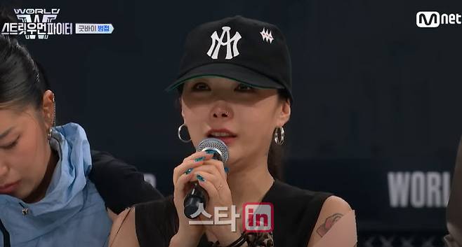 범접 리더 허니제이(사진=Mnet)