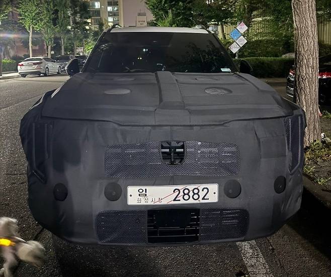 기아 '텔루라이드 풀체인지' 테스트카 (출처 : 오토스파이넷)