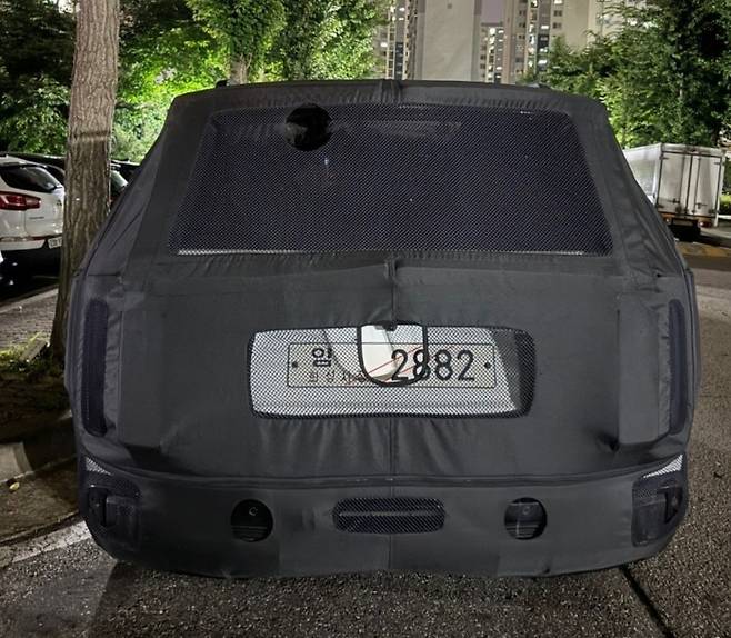 기아 '텔루라이드 풀체인지' 테스트카 (출처 : 오토스파이넷)