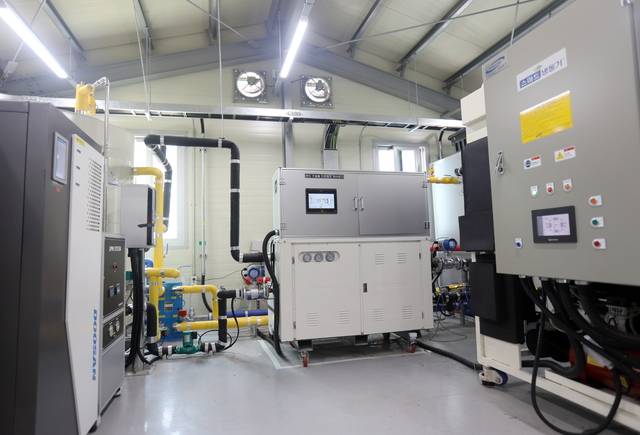 기계연이 개발한 온실 3종 열병합발전 시스템. 기계연 제공