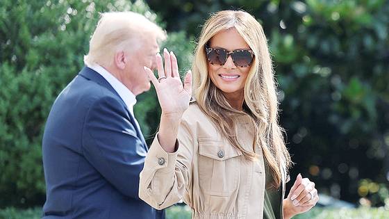 멜라니아 트럼프 미 영부인. 로이터=연합뉴스