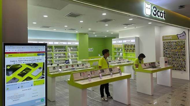 말레이시아 쿠알라룸푸르 쓰리캣 매장 전경 /사진=쓰리캣 제공