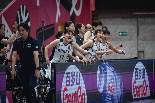 한국 여자농구 U-19 대표팀./FIBA