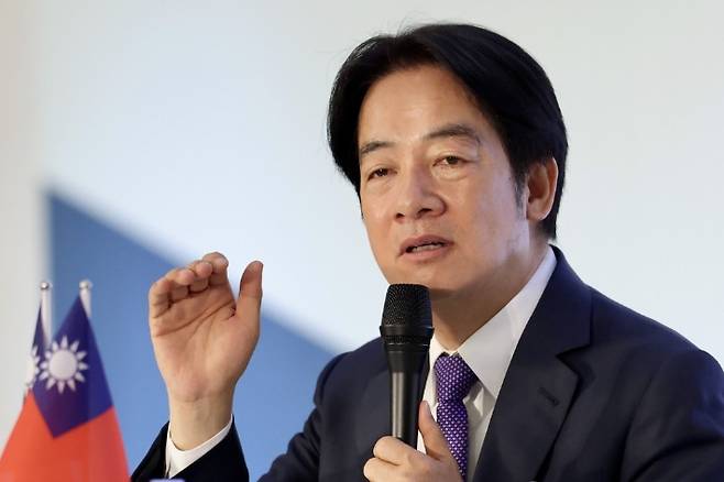 라이칭더 대만 총통. 연합뉴스