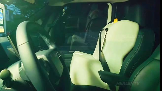 기아 PV5 오픈베드 시제품 실내 스파이샷