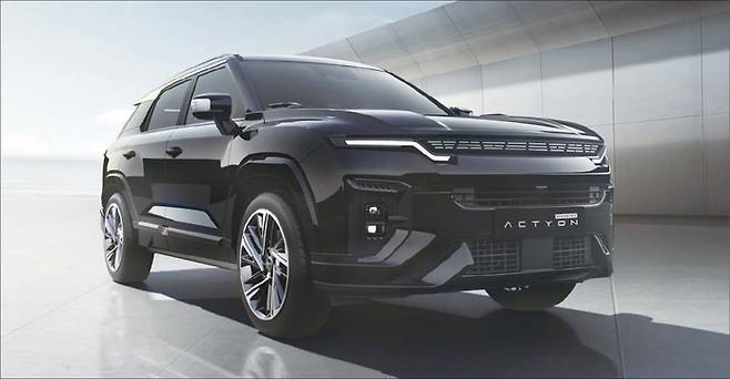 KG모빌리티 액티언 하이브리드. (KG모빌리티 제공)