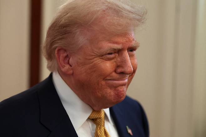 도널드 트럼프 미국 대통령. 연합뉴스