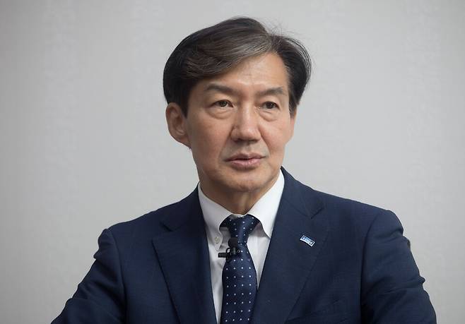 조국 전 조국혁신당 대표가 지난 2024년 6월5일 국회 의원회관에서 시사저널과 인터뷰하는 모습 ⓒ 시사저널 이종현