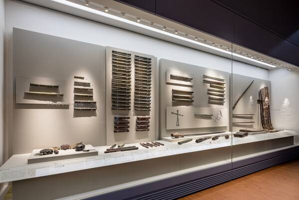 진주박물관 임진왜란실.