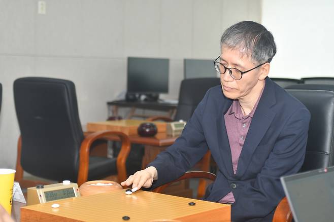 농심백산수배 세계바둑시니어최강전에 한국 대표로 나서는 김종수 9단. (한국기원 제공)
