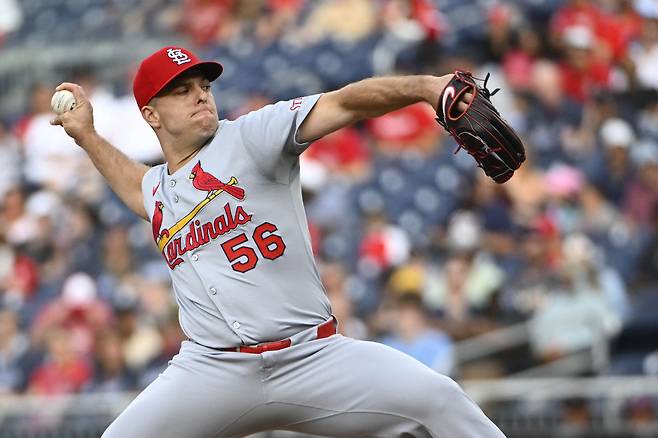 세인트루이스 카디널스 라이언 헬슬리. Imagn Images연합뉴스