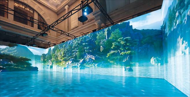 황세진 작가의 ‘구곡의 끝에서 마주한 나의 이상향’. 국립춘천박물관 소장