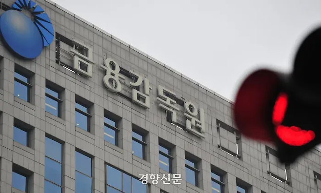 금융감독원 전경. 경향신문 자료사진