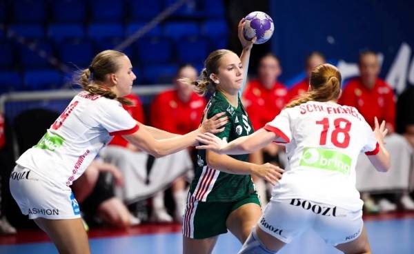 사진 여자 19세 유럽핸드볼선수권대회 8강 덴마크와 헝가리 경기 모습, 사진 출처=유럽핸드볼연맹