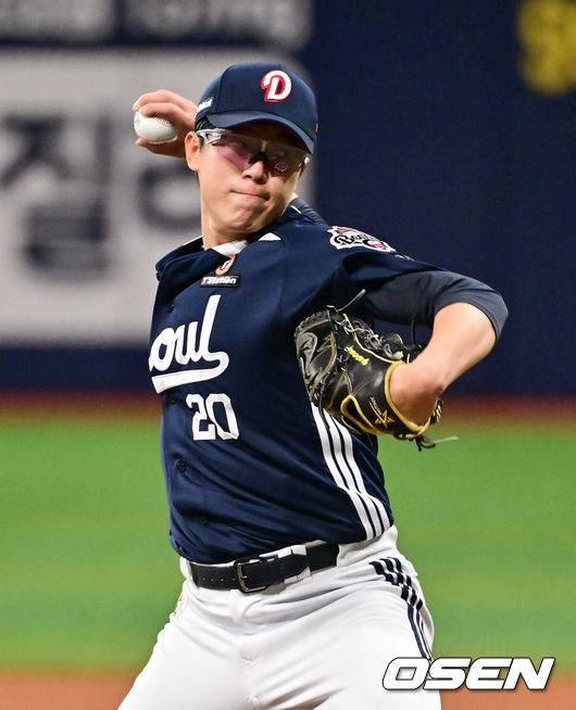 두산 베어스 김유성. /OSEN DB