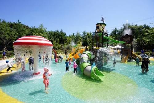 서울 성북구 오동근린공원 물놀이터. 성북구 제공