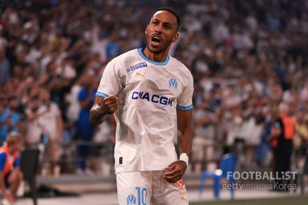 피에르에메릭 오바메양(당시 올랭피크마르세유). 게티이미지코리아