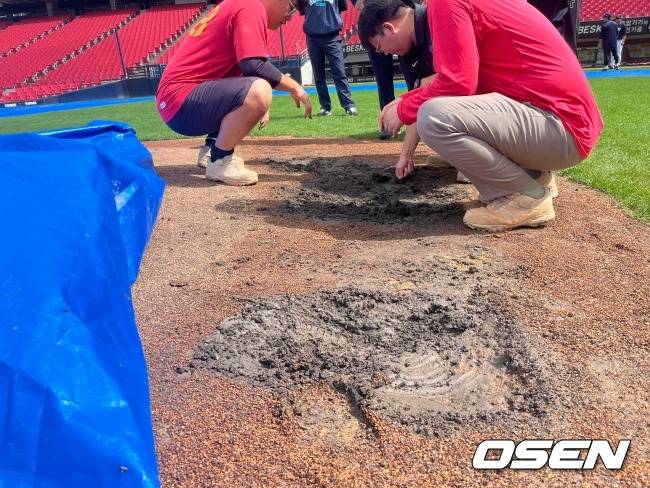 챔피언스필드 마운드./KIA 타이거즈 제공