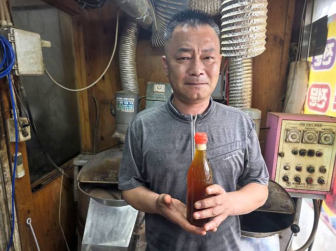 ▲ 전부일 부일참기름 대표.