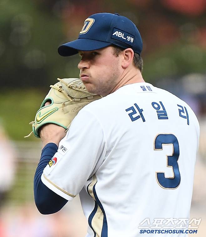 30일 창원 NC파크에서 열린 한화-NC전. NC 선발 라일리가 투구하고 있다. 창원=정재근 기자 cjg@sportschosun.com/2025.5.30/