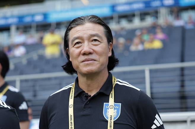 TQL스타디움(신시내티, 미국)/ 2025 피파 클럽월드컵/ 3차전/ 보루시아 도르트문트 vs 울산HDFC/ 울산 김판곤 감독/ 사진 김정수