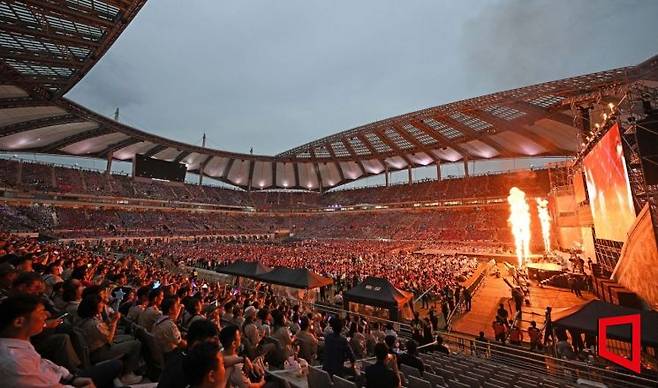 K팝 콘서트 모습으로 기사 내용과 무관. 아시아경제DB