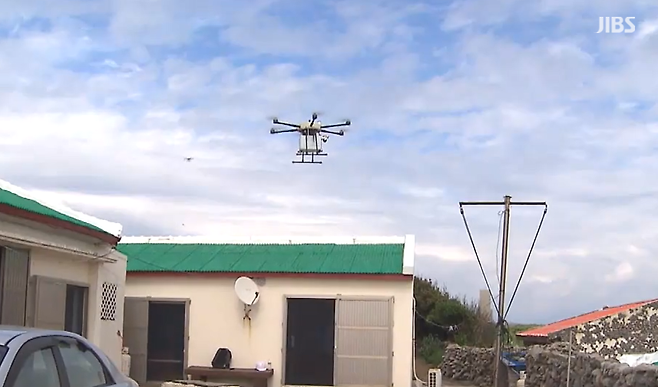 제주 부속섬 드론 배송 서비스