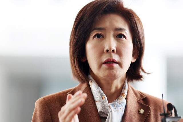 나경원 국민의힘 의원. 연합뉴스