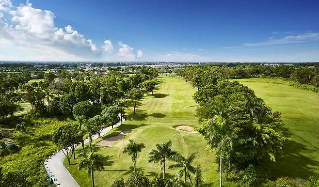 코스 관리가 뛰어난 필리핀 로열가든CC.