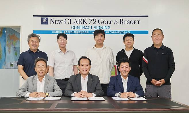 블라디보스토크골프리즈트와 (주)한스 공동운영계약 체결.