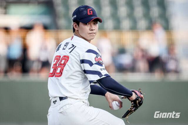 롯데 자이언츠 홍민기./롯데 자이언츠