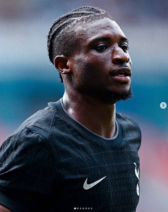 토트넘 공격수 모하메드 쿠두스. /사진=토트넘 공식 SNS 갈무리