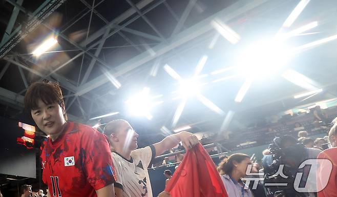 한국 여자 핸드볼의 간판 류은희. 2024.7.26/뉴스1 ⓒ News1 박정호 기자