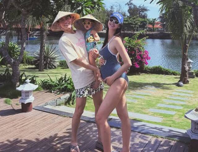 베트남 다낭으로 태교 여행을 떠났다. / 지소연 소셜미디어