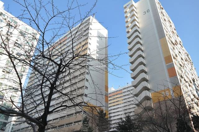 서울 중구 신당동 남산타운 아파트.