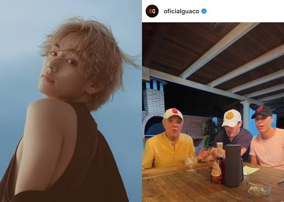 뷔 '슬로우 댄싱'-구아코 '나를 이렇게 사랑해줘' 만났다..라틴 음악 재탄생