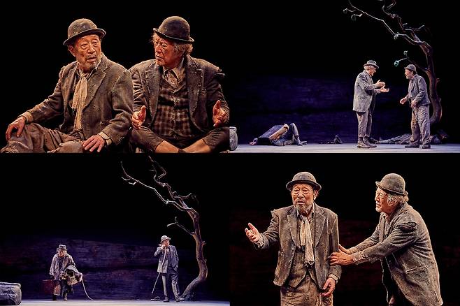 ‘고도를 기다리며’ 공연 모습. /파크컴퍼니 제공