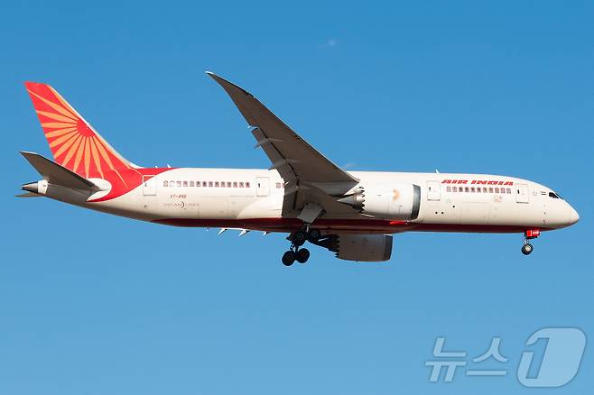 인도 에어인디아 소속 보잉 787드림라이너 여객기. (특정 기사 내용과는 무관한 자료사진) ⓒ 로이터=뉴스1 ⓒ News1 최종일 선임기자