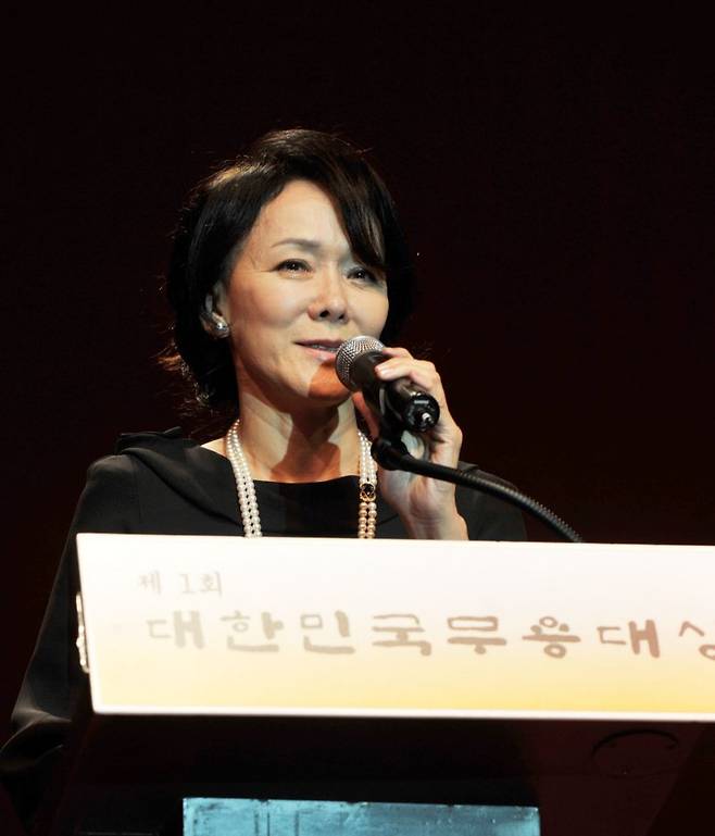 김민희 전 한국발레협회장. 뉴시스