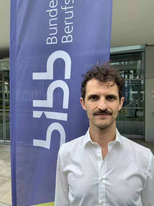 독일 연방직업교육연구소(BIBB)의 루카 니콜라 젤릭 담당관. BIBB 제공